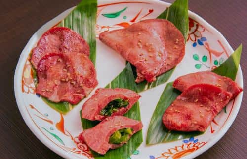 タン3種盛り合わせ